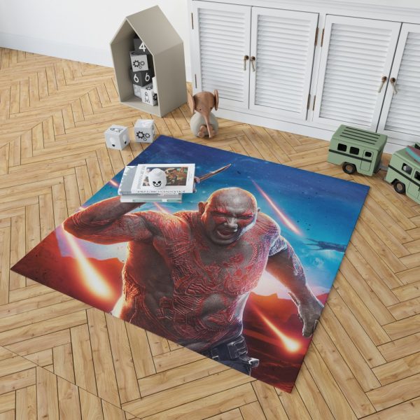 Guardians of the Galaxy Vol 2 Movie Drax The Destroyer Bedroom Living Room Floor Carpet Rug 2