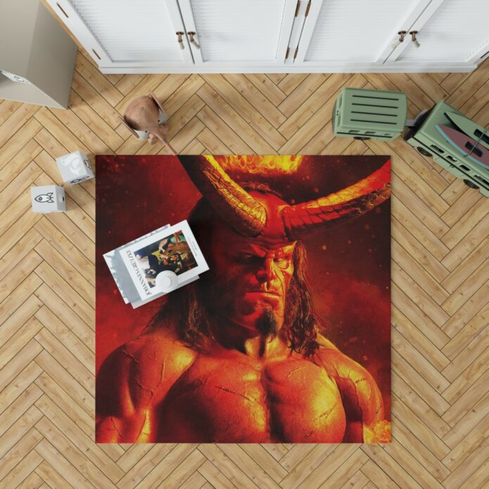 Hellboy 2019 Movie David Harbour Bedroom Living Room Floor Carpet Rug 1
