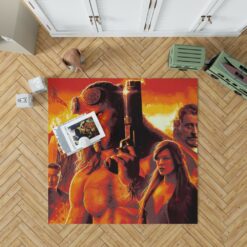 Hellboy 2019 Movie Milla Jovovich David Harbour Ian McShane Bedroom Living Room Floor Carpet Rug 1