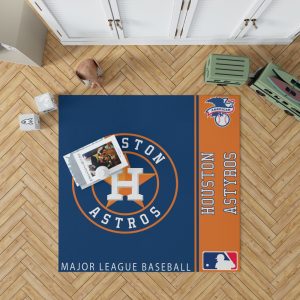 Houston Astros MLB Baseball American League Floor Carpet Rug Mat 1