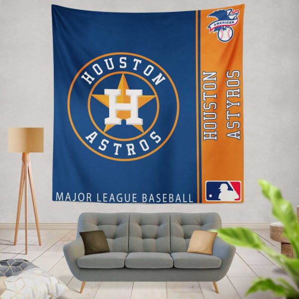 Houston Astros MLB Baseball American League Wall Hanging Tapestry