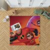 Incredibles 2 Movie Dash Parr Elastigirl Jack-Jack Parr Mr Incredible Bedroom Living Room Floor Carpet Rug 1