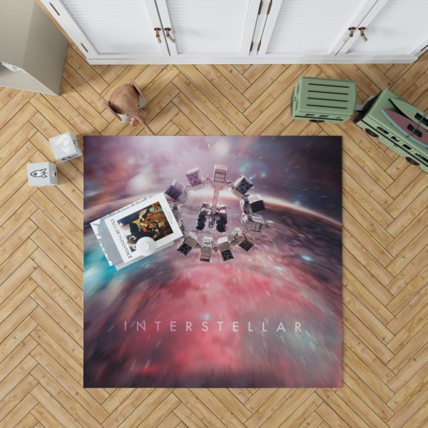 Interstellar Movie Space Bedroom Living Room Floor Carpet Rug 1