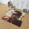 Iron Man Movie Figurine Robert Downey Jr Bedroom Living Room Floor Carpet Rug 2