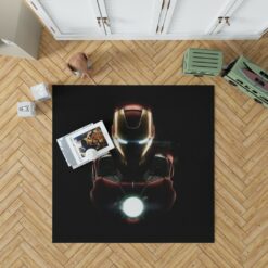 Iron Man Movie Marvel MCU Super Hero SHIELD Bedroom Living Room Floor Carpet Rug 1