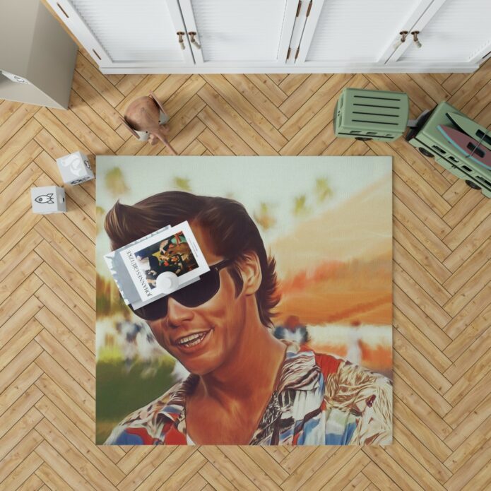 Jim Carrey in Ace Ventura Pet Detective Movie Bedroom Living Room Floor Carpet Rug 1
