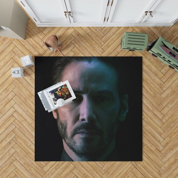 John Wick Chapter 3 Movie Keanu Reeves Bedroom Living Room Floor Carpet Rug 1