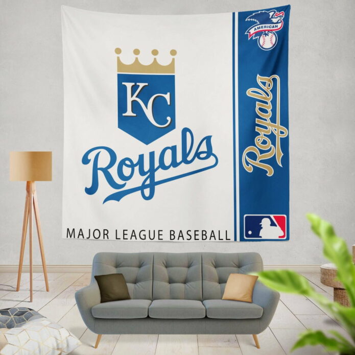 Kansas City Royals MLB Baseball American League Wall Hanging Tapestry