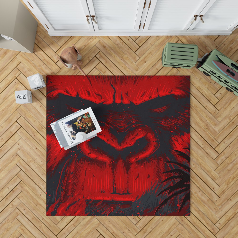 Kong Skull Island Movie Sci Fi Bedroom Living Room Floor Carpet Rug