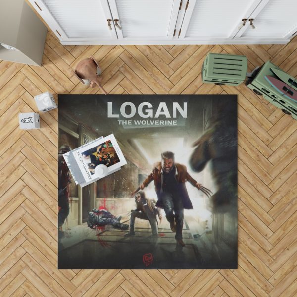 Logan Movie Wolverine X-23 Bedroom Living Room Floor Carpet Rug 1