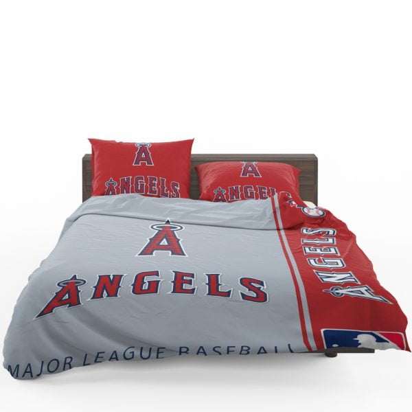 Los Angeles Angels MLB Baseball American League Bedding Set 1