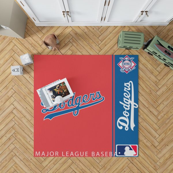 Los Angeles Dodgers MLB Baseball National League Floor Carpet Rug Mat 1
