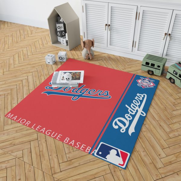 Los Angeles Dodgers MLB Baseball National League Floor Carpet Rug Mat 2
