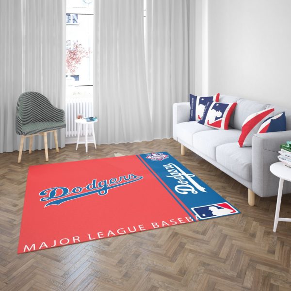 Los Angeles Dodgers MLB Baseball National League Floor Carpet Rug Mat 3