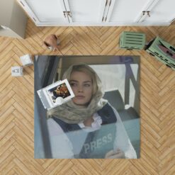 Margot Robbie in Whiskey Tango Foxtrot Movie Bedroom Living Room Floor Carpet Rug 1