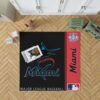 Miami Marlins MLB Baseball National League Floor Carpet Rug Mat 1
