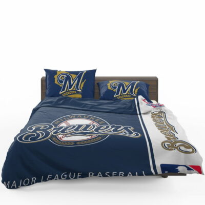 Milwaukee Brewers MLB Baseball National League Bedding Set 1