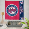 Minnesota Twins MLB Baseball American League Wall Hanging Tapestry