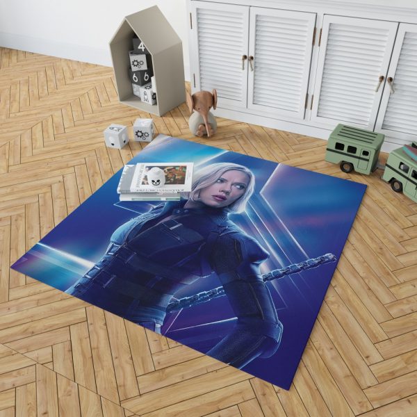 Natasha Romanoff Black Widow Marvel Avenger Bedroom Living Room Floor Carpet Rug 2