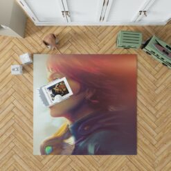 Nausicaä of the Valley of the Wind Movie Girl Red Hair Bedroom Living Room Floor Carpet Rug 1