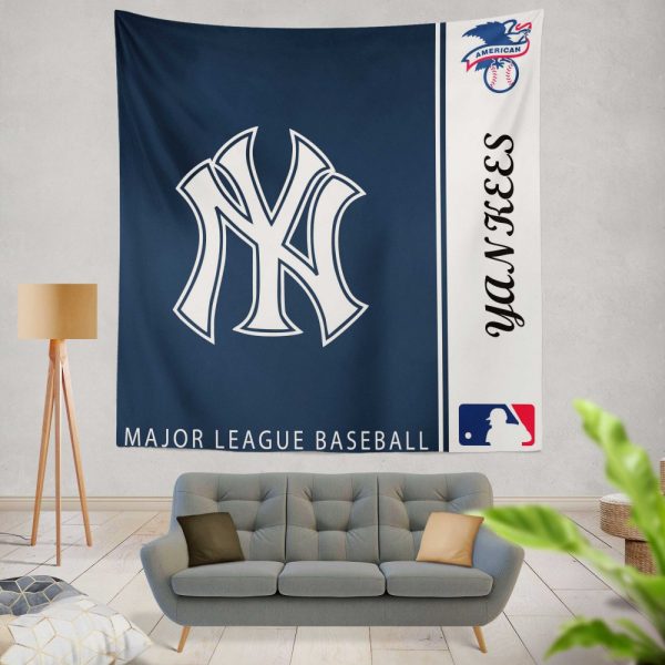 New York Yankees MLB Baseball American League Wall Hanging Tapestry