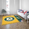 Oakland Athletics MLB Baseball American League Floor Carpet Rug Mat 3