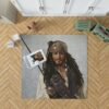 Pirates Of The Caribbean Movie Jack Sparrow Johnny Depp Bedroom Living Room Floor Carpet Rug 1