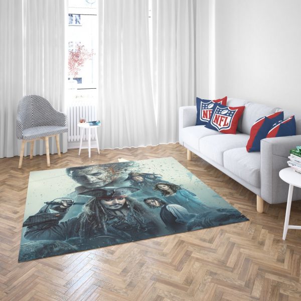 Pirates of the Caribbean Salazar Revenge Bedroom Living Room Floor Carpet Rug 3
