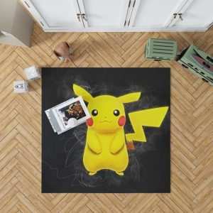 Pokémon Movie Pikachu Bedroom Living Room Floor Carpet Rug 1