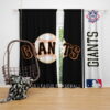 San Francisco Giants MLB Baseball National League Window Curtain