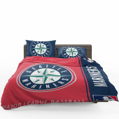 Seattle Mariners Mlb Baseball American League Bedding Set 1