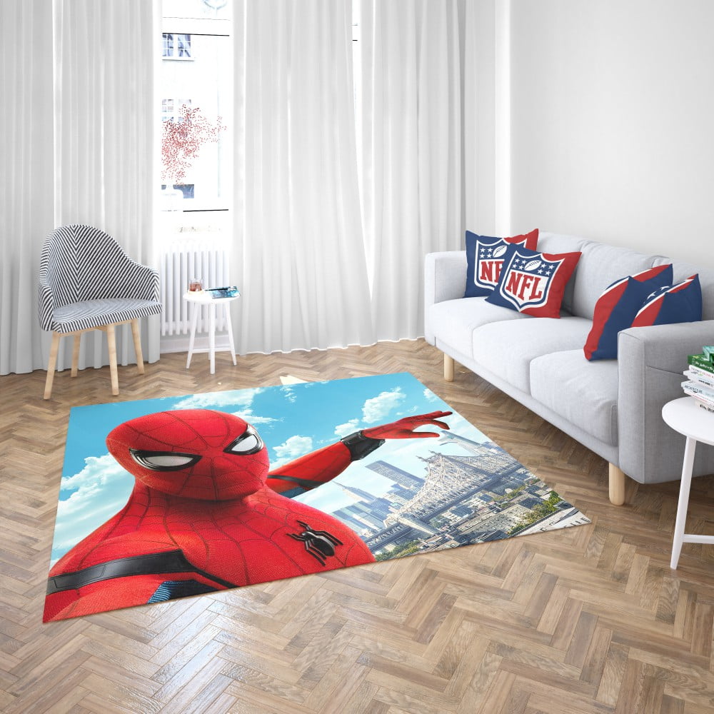Marvel Spider-Man Cool Velboa Floor Rug Carpet Bedroom Doormat Non-slip Mat #93
