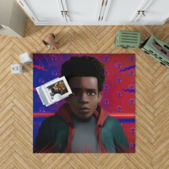 Spider-Man Into The Spider-Verse Movie Avenger Spider Universe Bedroom Living Room Floor Carpet Rug 1