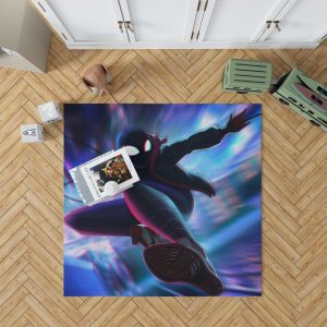 Spider-Man Into The Spider-Verse Movie Miles Morales Bedroom Living Room Floor Carpet Rug 1
