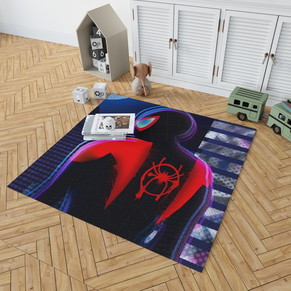 Spider Man Into The Verse, Spiderman Rugs Bedroom