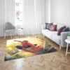 Spider Man Marvel Comics Avengers Bedroom Living Room Floor Carpet Rug 3