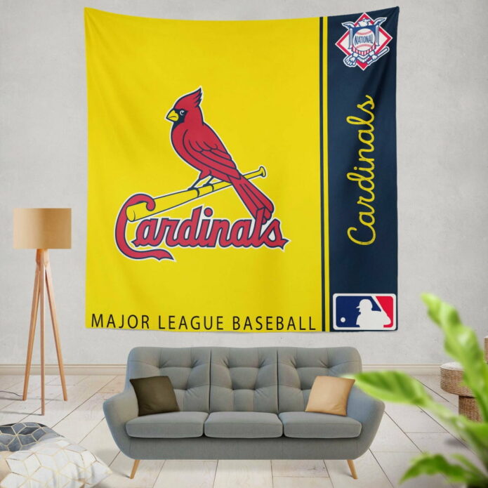 St. Louis Cardinals MLB Baseball National League Wall Hanging Tapestry