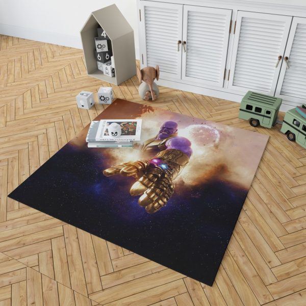 Thanos Avengers Infinity War Bedroom Living Room Floor Carpet Rug 2