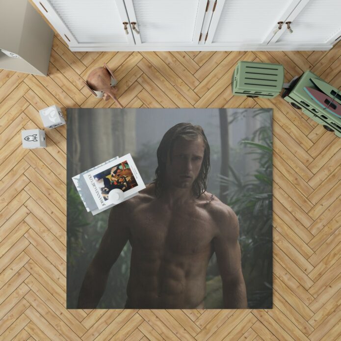 The Legend of Tarzan Movie Alexander Skarsgård Tarzan The Legend of Tarzan Bedroom Living Room Floor Carpet Rug 1