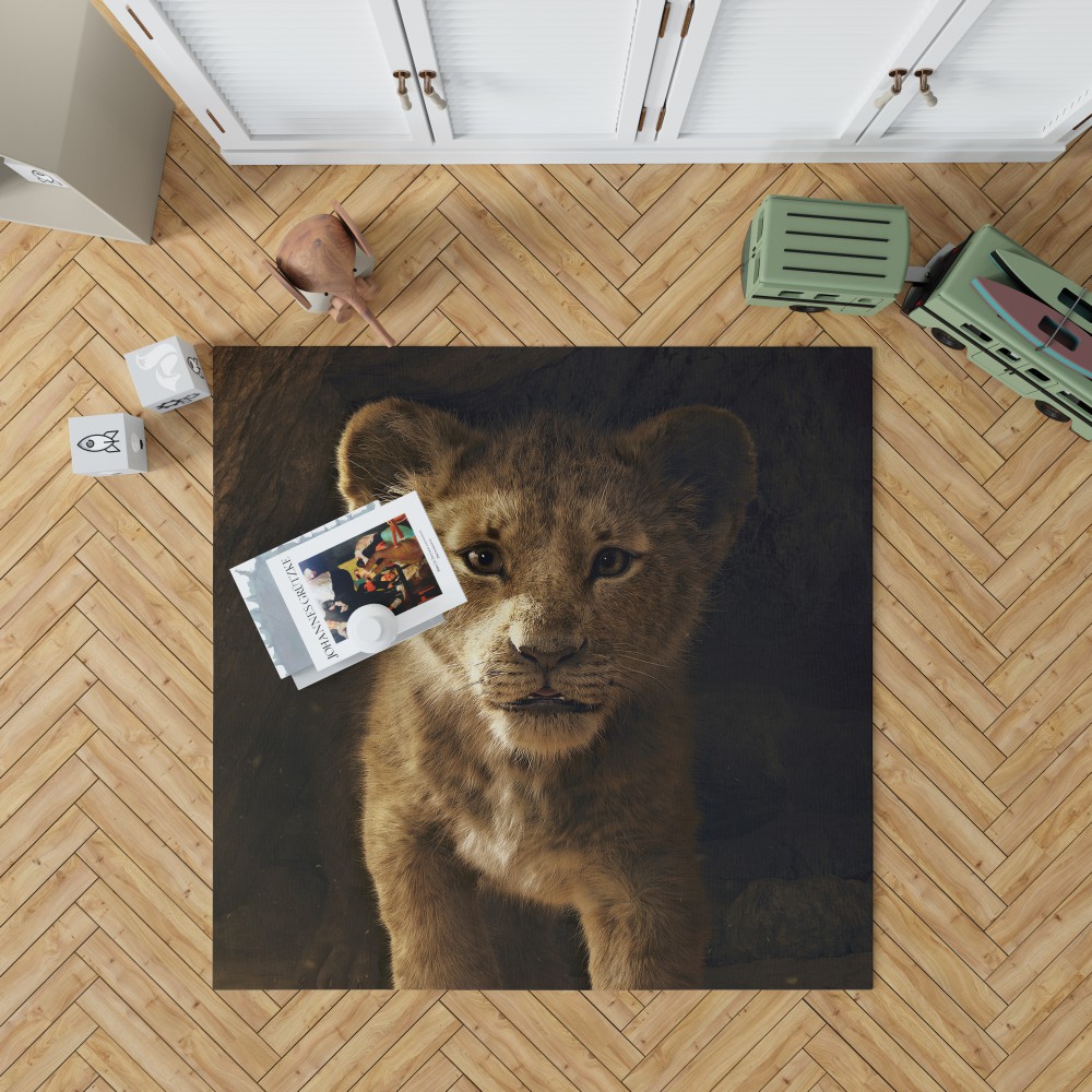 The Lion King 2019 Movie Simba Bedroom Living Room Floor Carpet Rug