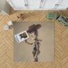Toy Story 4 Movie Woody Bedroom Living Room Floor Carpet Rug 1