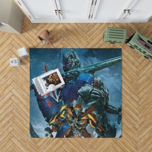 Transformers The Last Knight Movie Bumblebee Megatron Optimus Prime Bedroom Living Room Floor Carpet Rug 1