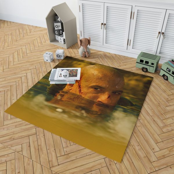 Vin Diesel in Riddick Movie Bedroom Living Room Floor Carpet Rug 2