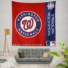 Washington Nationals MLB Baseball National League Wall Hanging Tapestry