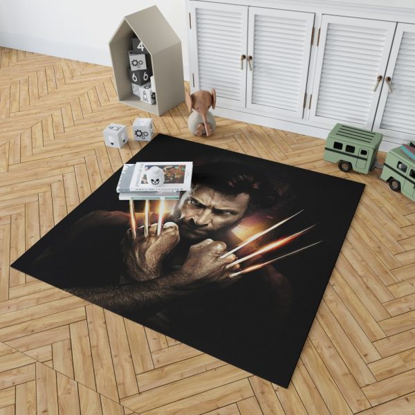 Wolwerine Hugh Jackman Bedroom Living Room Floor Carpet Rug 2