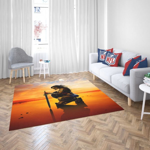 Wonder Women Gal Gadot Bedroom Living Room Floor Carpet Rug 3