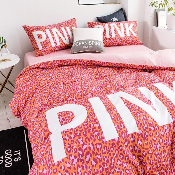 Awesome Victoria Secret Pink Bedding Comforter Set 4