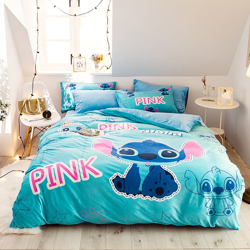 pink queen size bed set