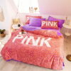 Pink Love Victorias Secret Bedding Set Queen 2