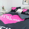 Pink Sets Victoria Secrets Queen Bedding Set 6